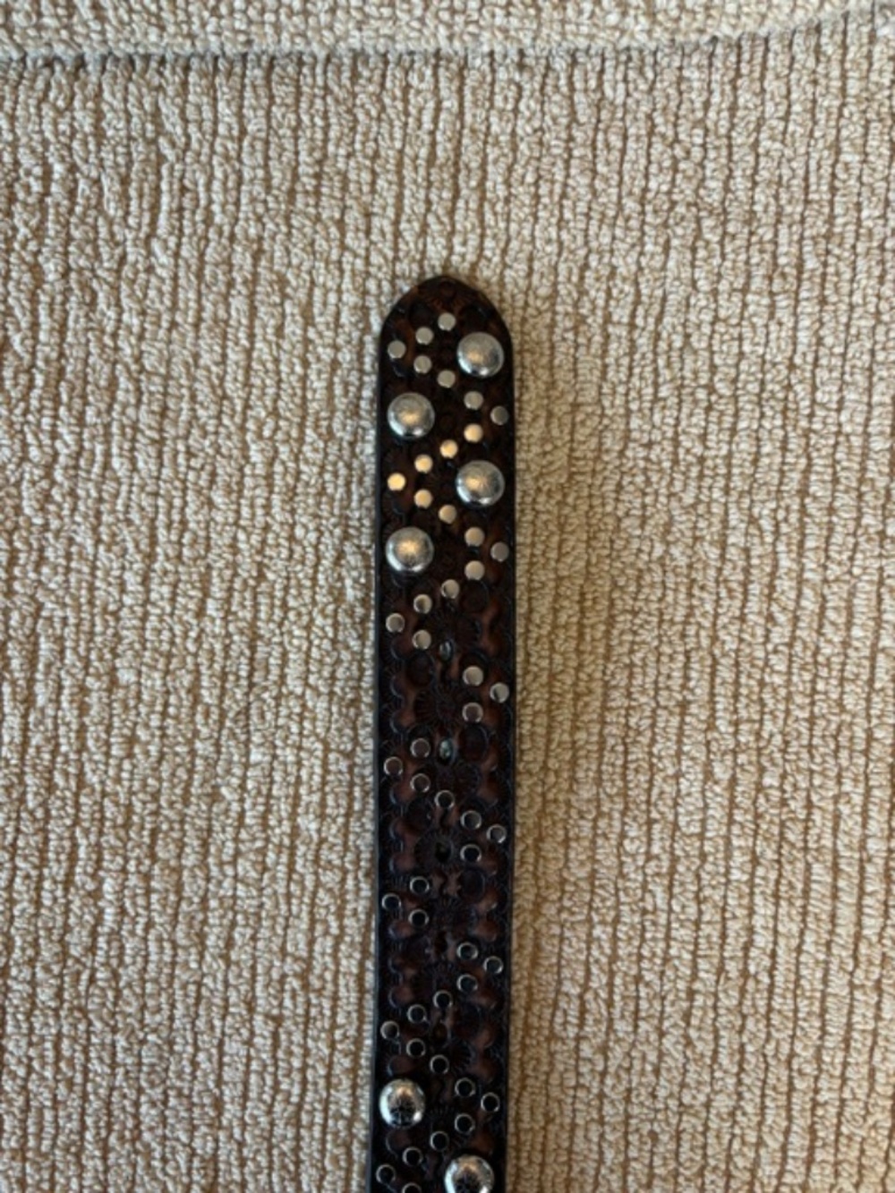 Ariat women wester studded belt - SZ 34 - Picture 4 of 6
